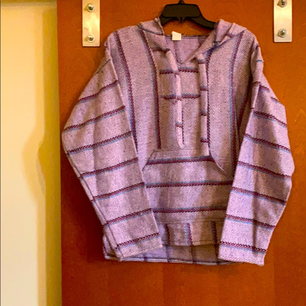 Purple Baja hoodie